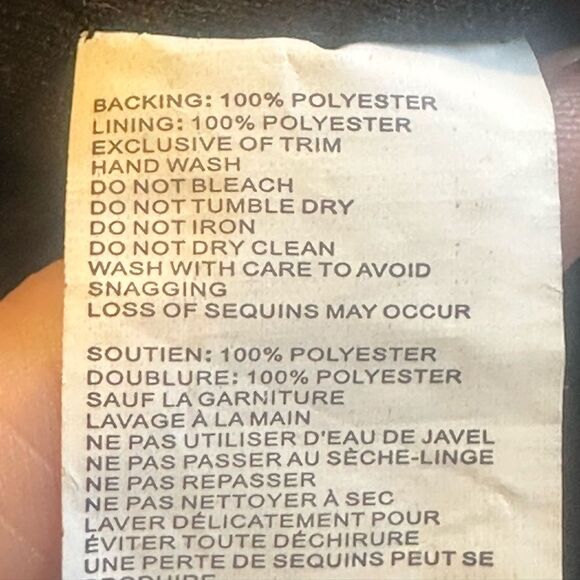 BOOHOO Plus Black Sequin Twist Front Mini Dress size 12 - Picture 7 of 9